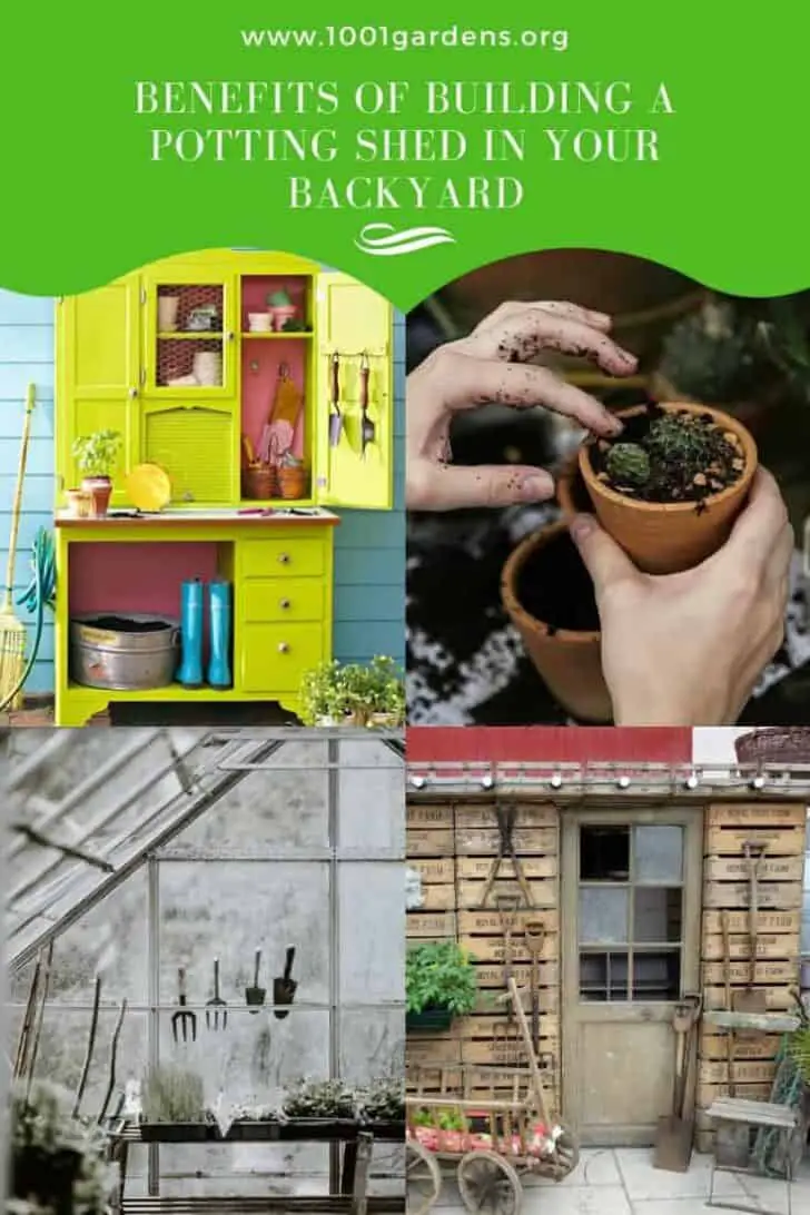 Benefits Of Building A Potting Shed In Your Backyard 1 - Potting